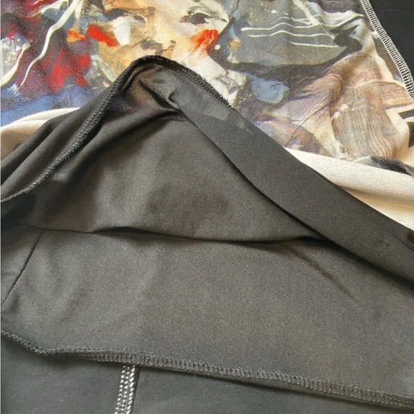 Simply Art Dolcezza Dress Womens Small Black White Art Graphic T Shirt Shift - Picture 7 of 10